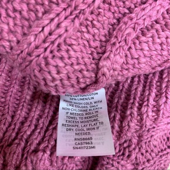 Something Navy Cable Sweater - Picture 5 of 5